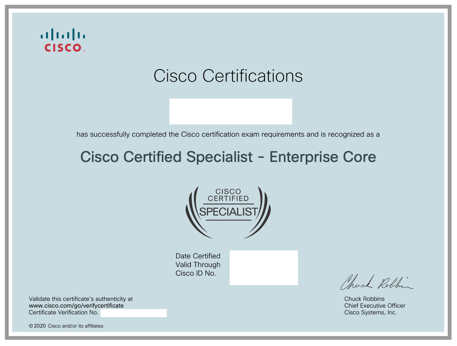 Cisco CCSP 資安認證